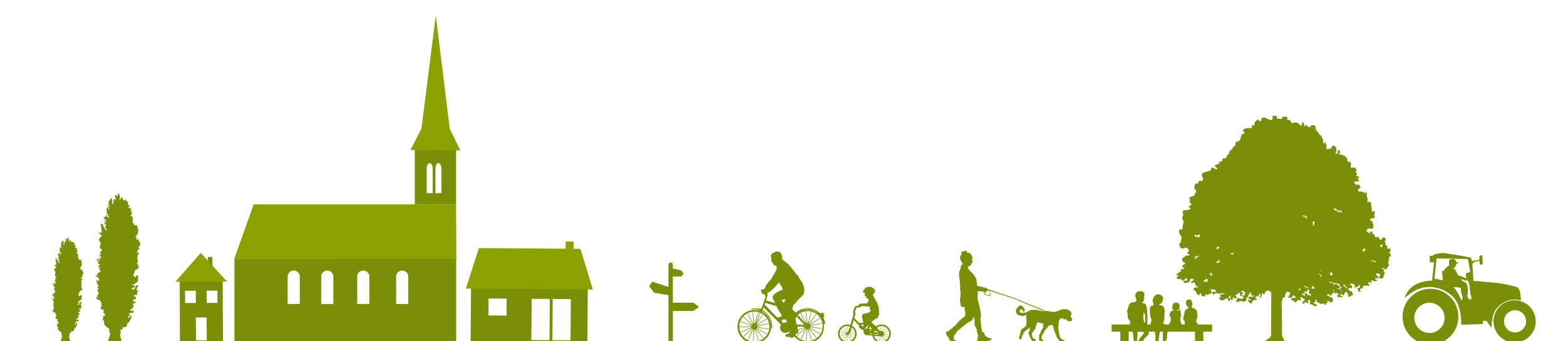 Sandra Lange dörfliche Gemeinschaft Grafik